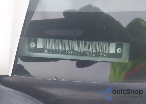 2005 Chevrolet Cavalier Ls Sport из США, поврежденный, VIN 1G1JH12F457151659